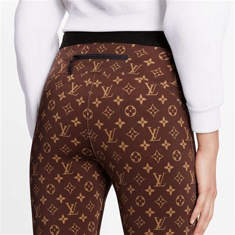 louis vuitton monogram leggings|louis vuitton brown monogram leggings.